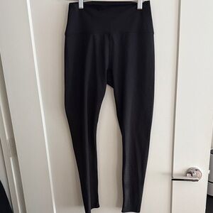 BuffBunny Black Leggings w/ Side Perforation